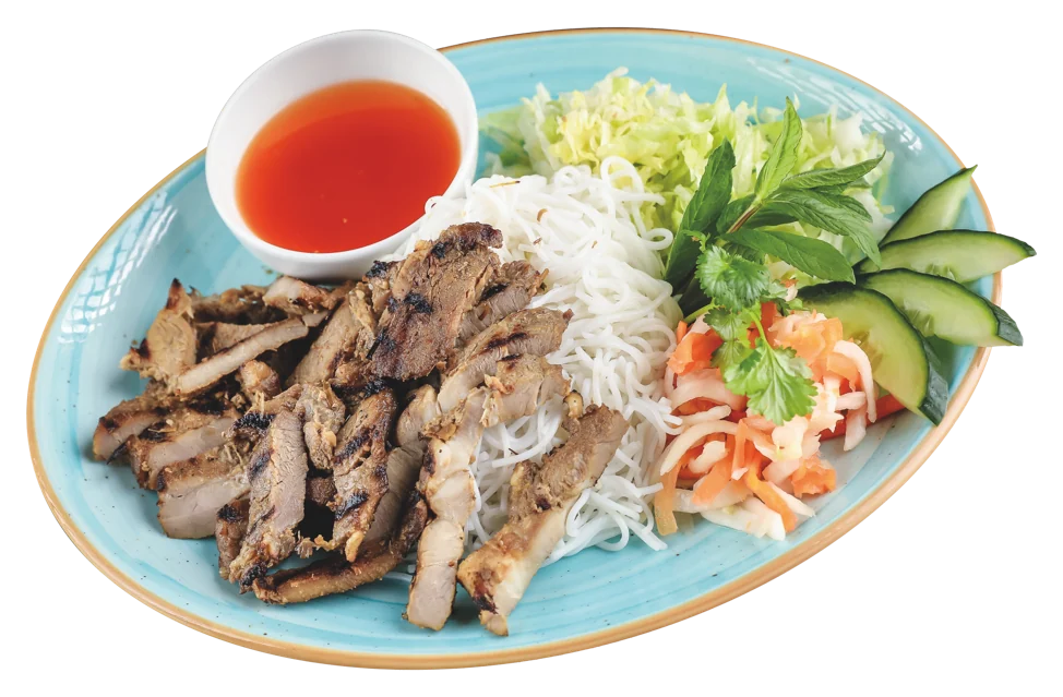 Bún Thịt Nướng på Mama Viêt i Solna